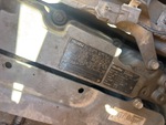 Engine with Emission Label