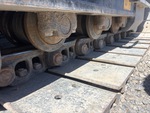 Undercarriage with Left Track Rollers