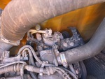 Engine with A/C Compressor