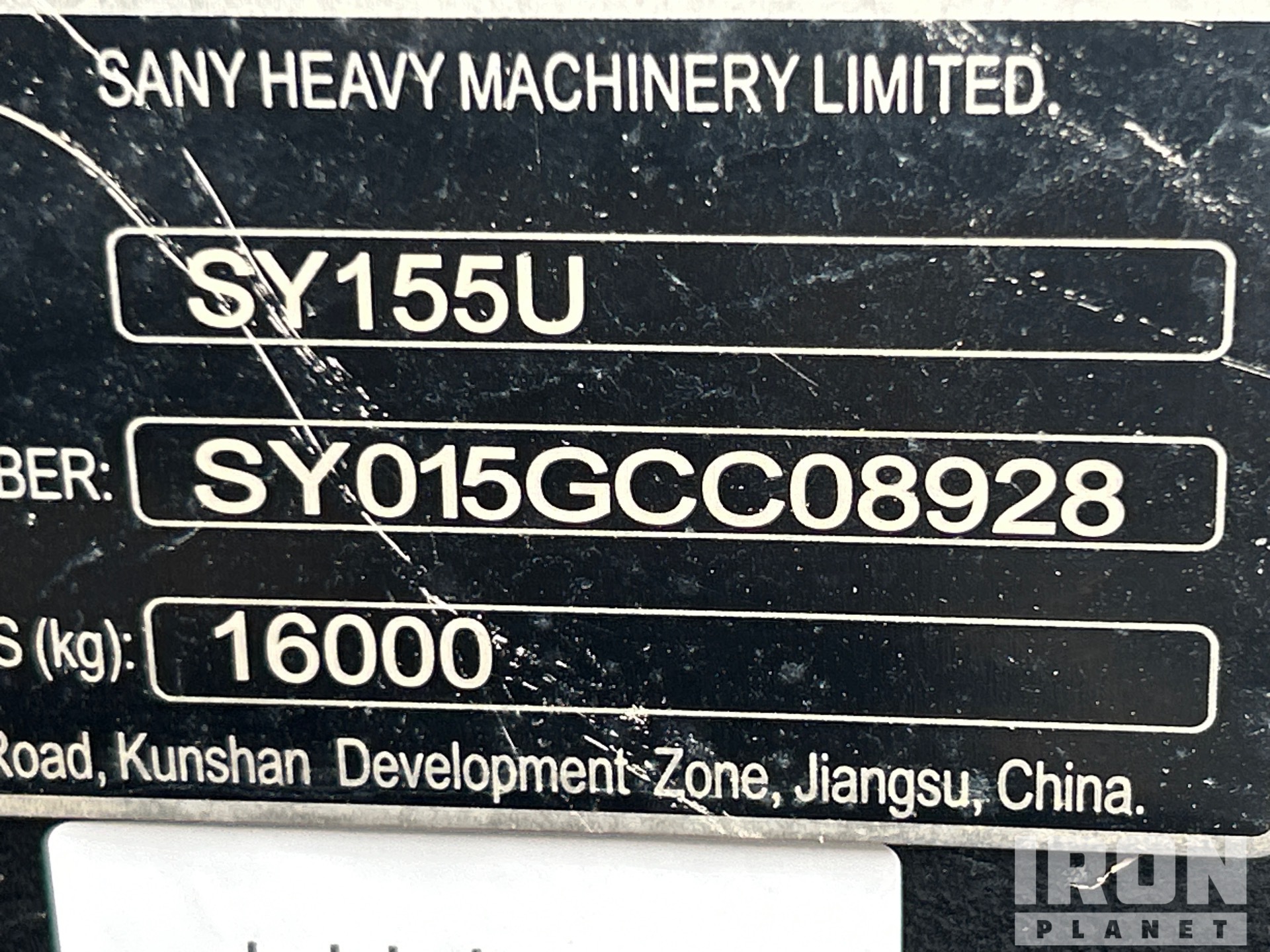 2022 Sany SY155U