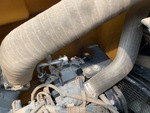 Engine with A/C Compressor