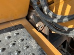 Chassis with Clavijas y bujes de la base del pescante