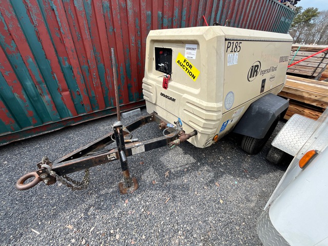2011 Doosan P185WJD-T4I 185 cfm Mobile Air Compressor