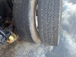 Underbody with Left Front Drive Tires