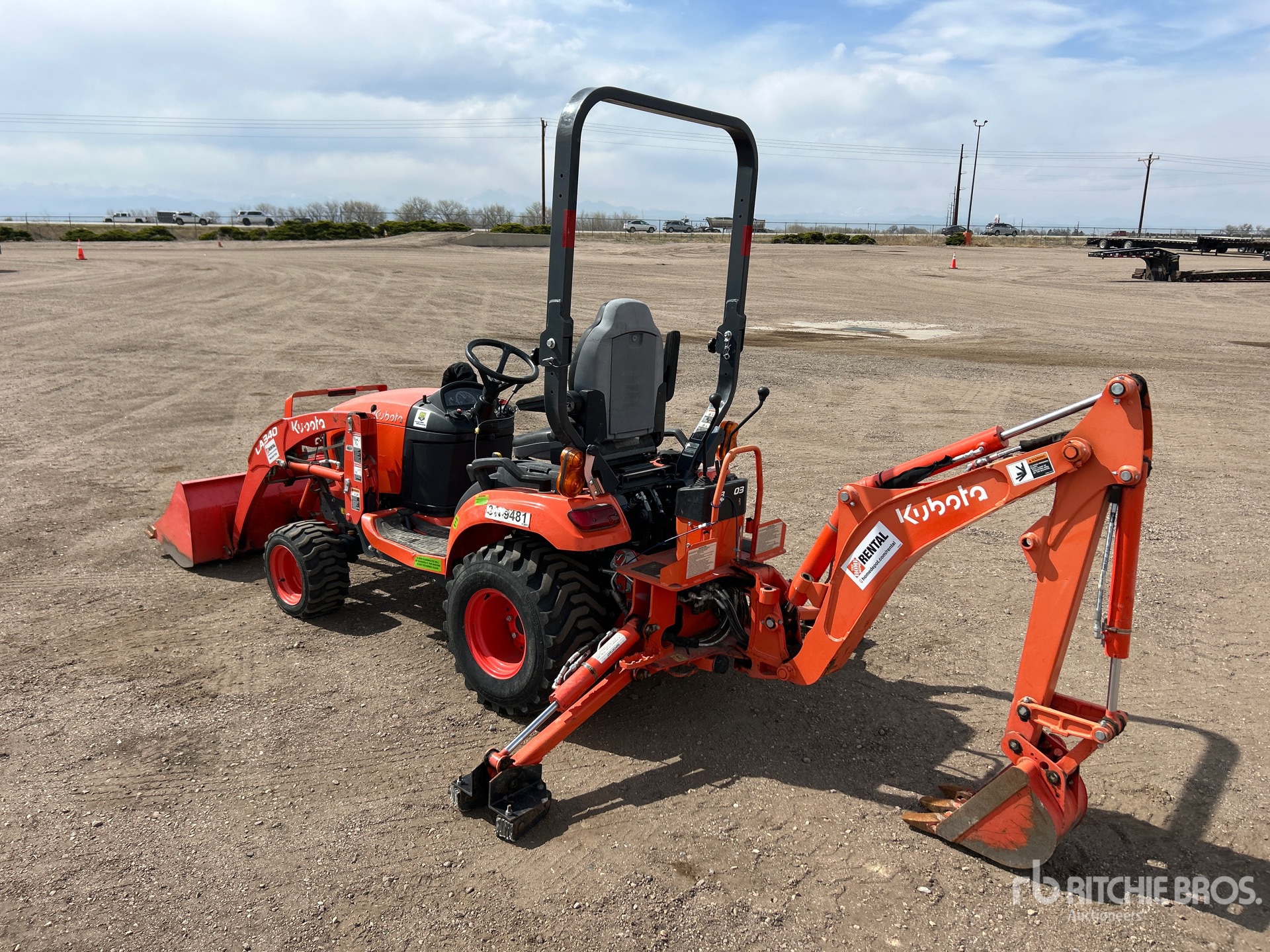 General Appearance with Picture, Left Rear Corner