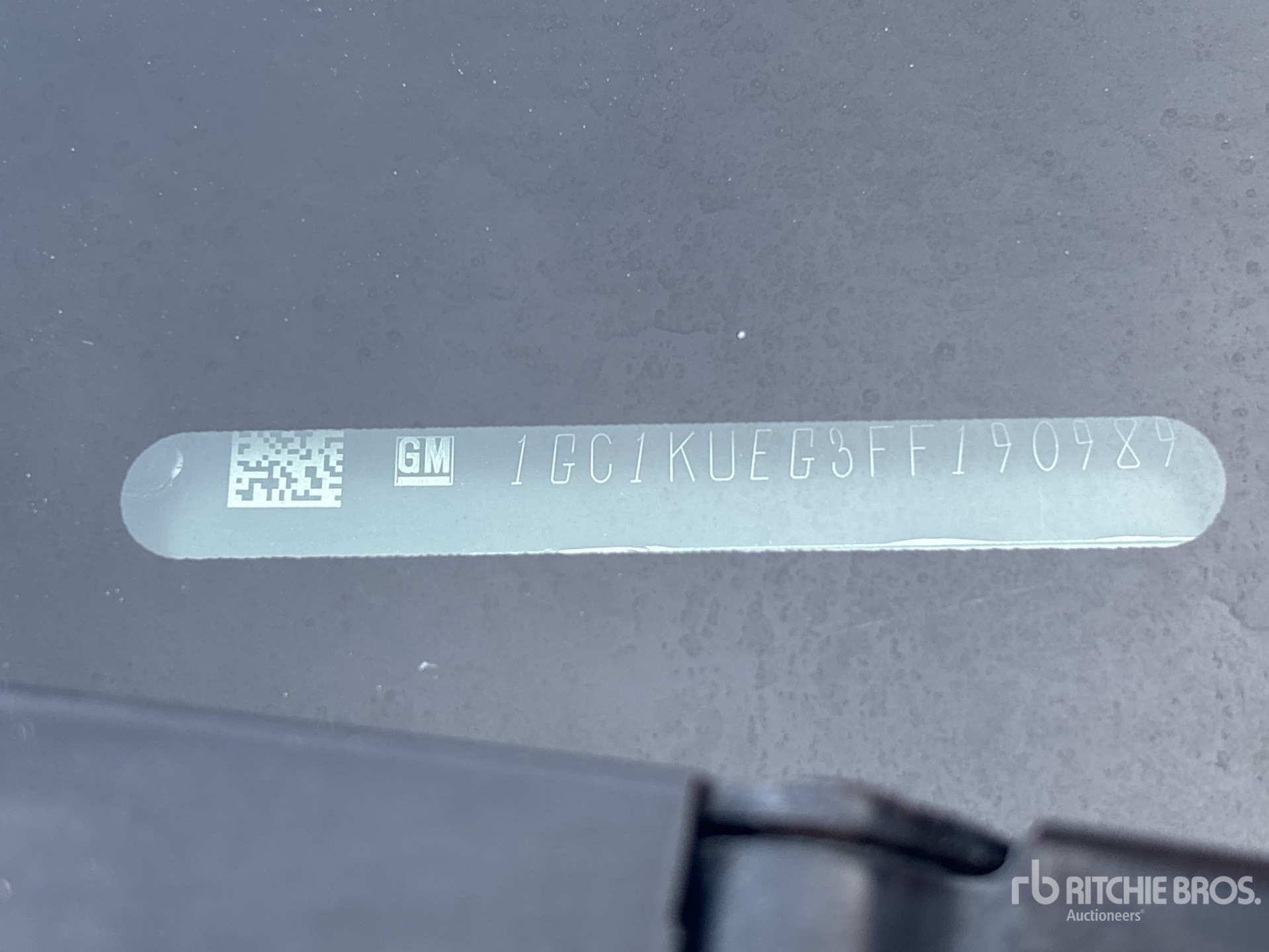 General Appearance with N.º de serie/VIN