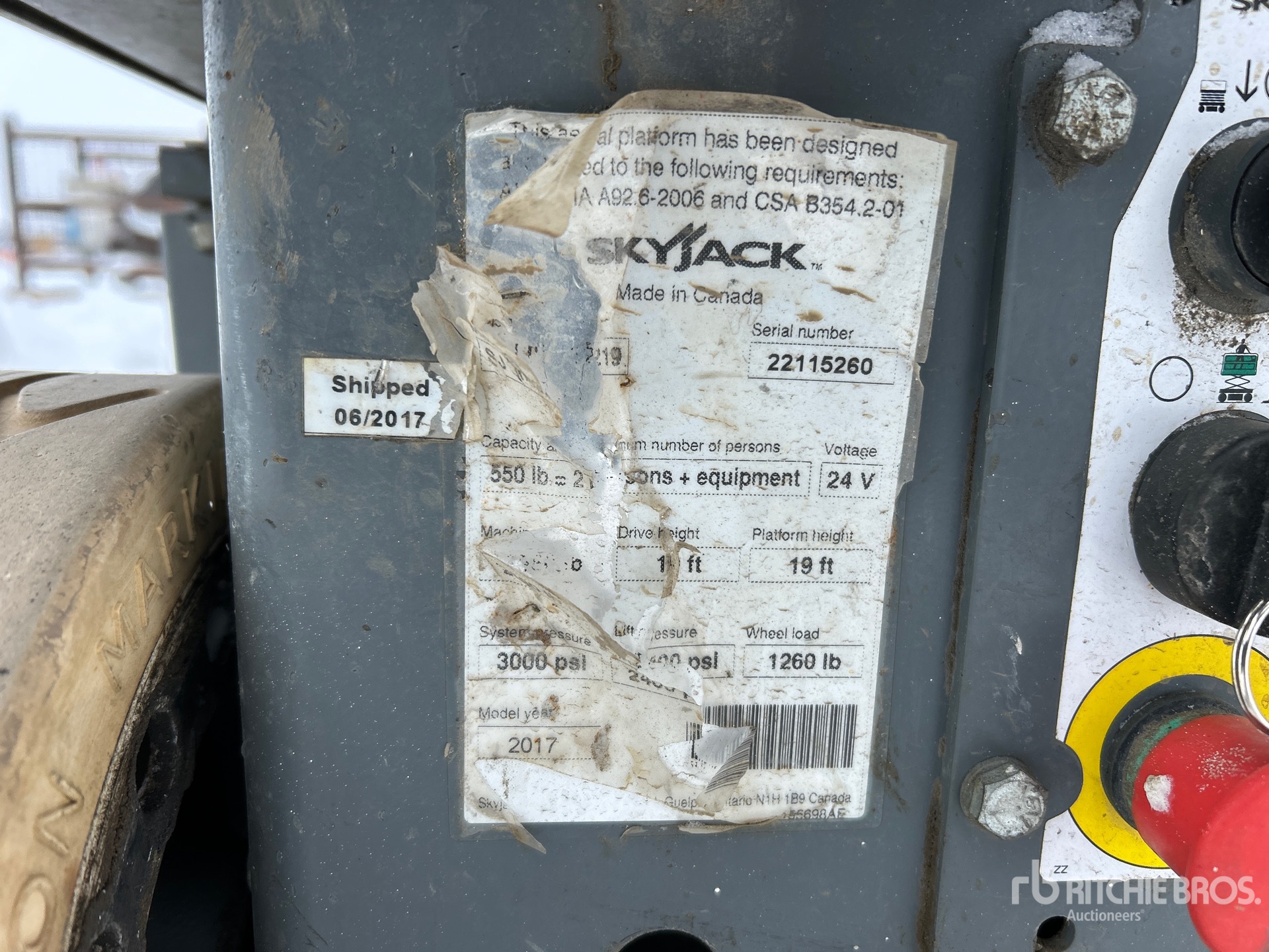 General Appearance with Seriennummer / FIN