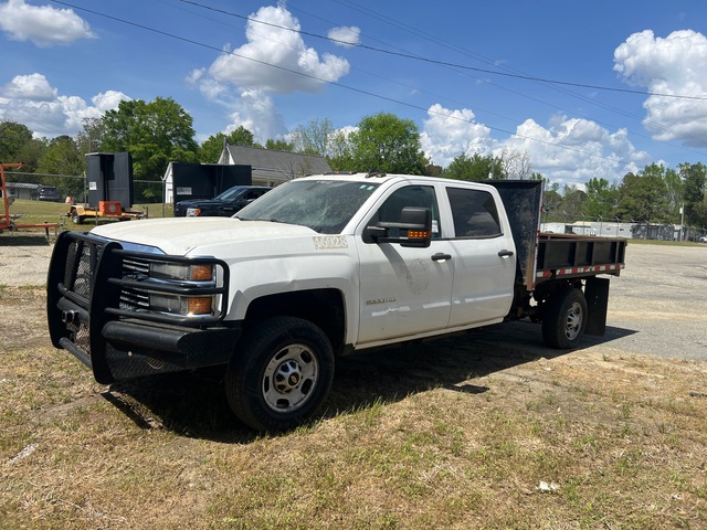 2016 Chevrolet Silverado 2500HD 4x2 Crew Cab Flatbed Truck