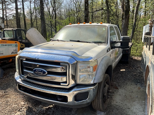 2011 Ford F-450 XLT 4x4 Crew Cab Flatbed Truck 2011 Ford F-450 XLT 4x4 Crew Cab Flatbed Truck