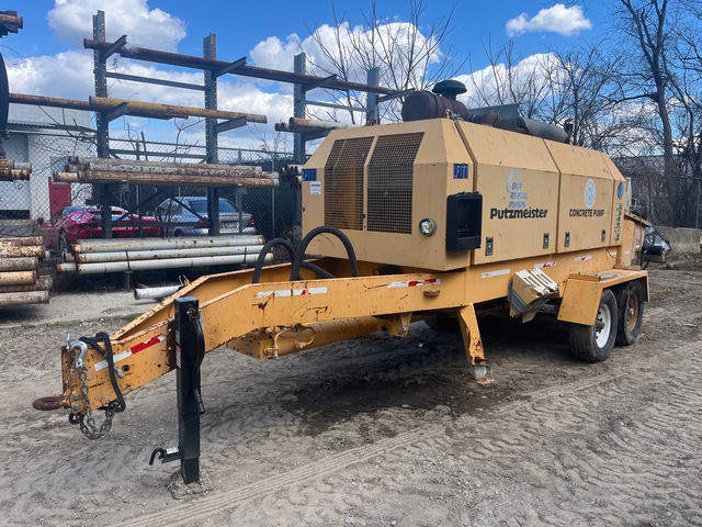 2011 Putzmeister BSA2109 Concrete Pump