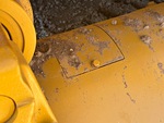 Undercarriage with Left Track Tensioner