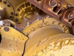 Undercarriage with Left Sprocket