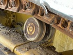 Undercarriage with Right Carrier Rollers