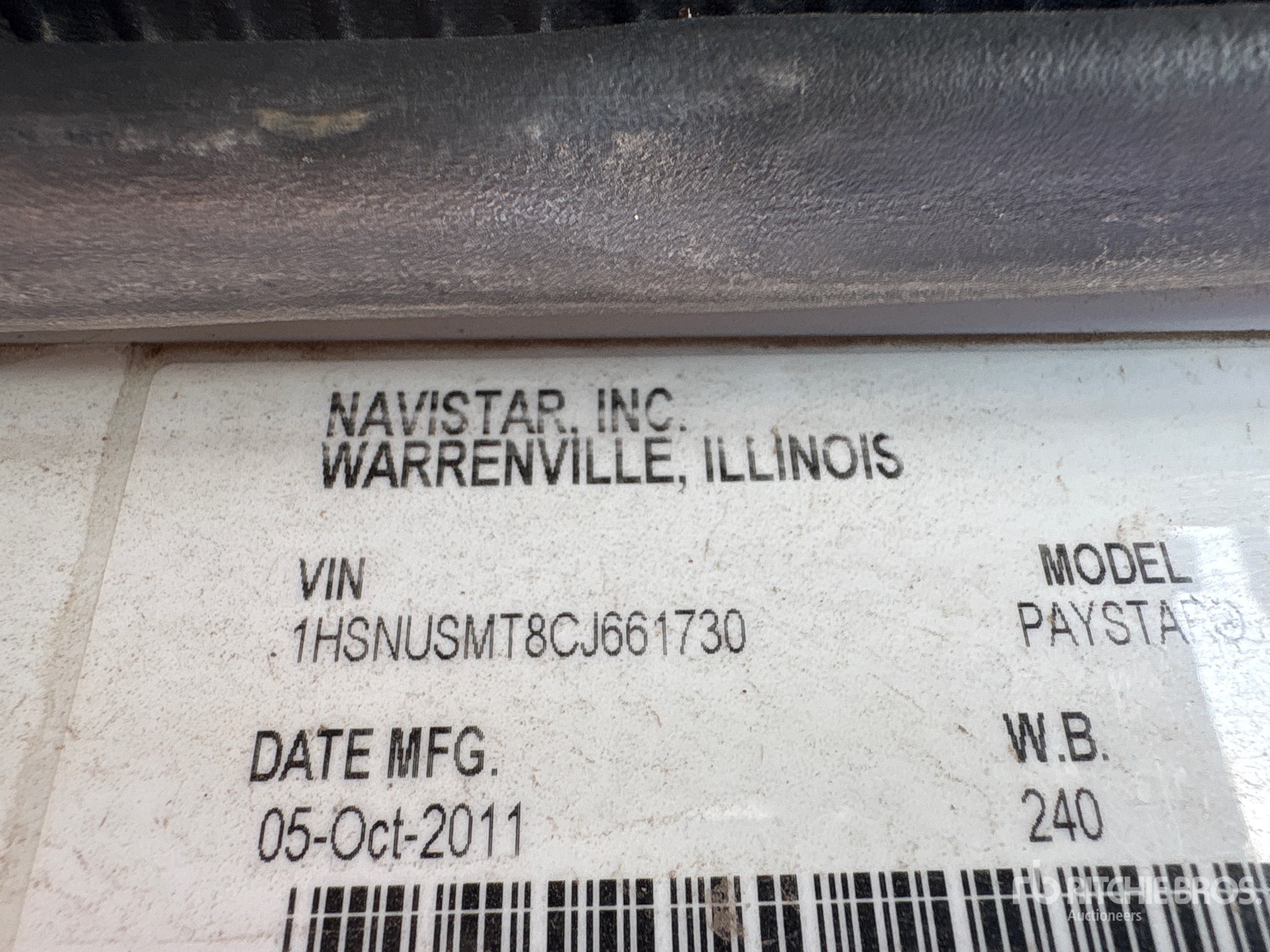 2012 International PAYSTAR 5900