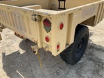 Trailer Chassis with Marker Lights Functional