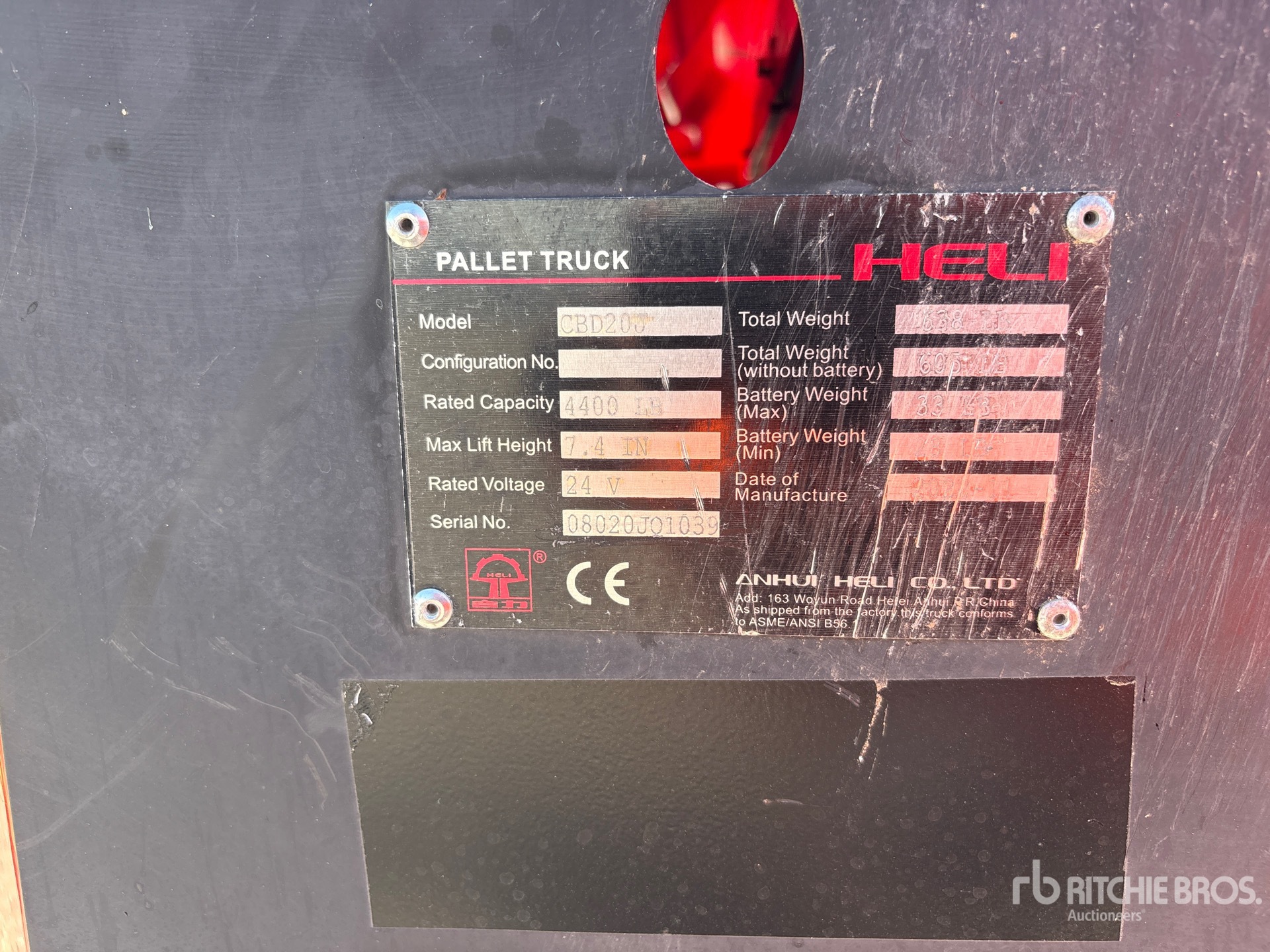 General Appearance with Seriennummer / FIN