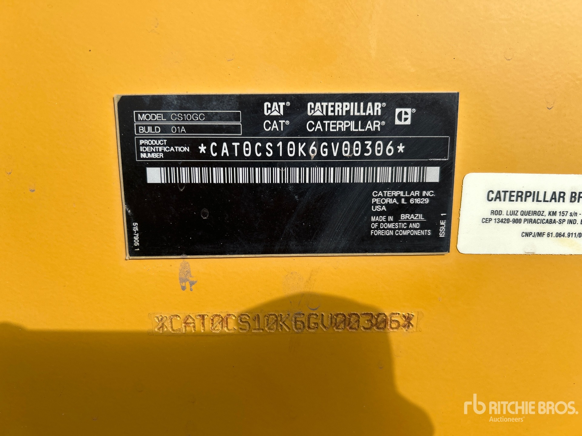 Photo of a 2024 Caterpillar CS10GC