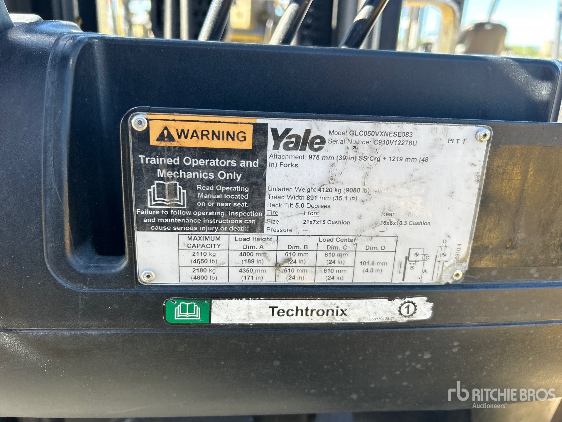 General Appearance with Numero seriale/numero d’identificazione del veicolo (VIN)