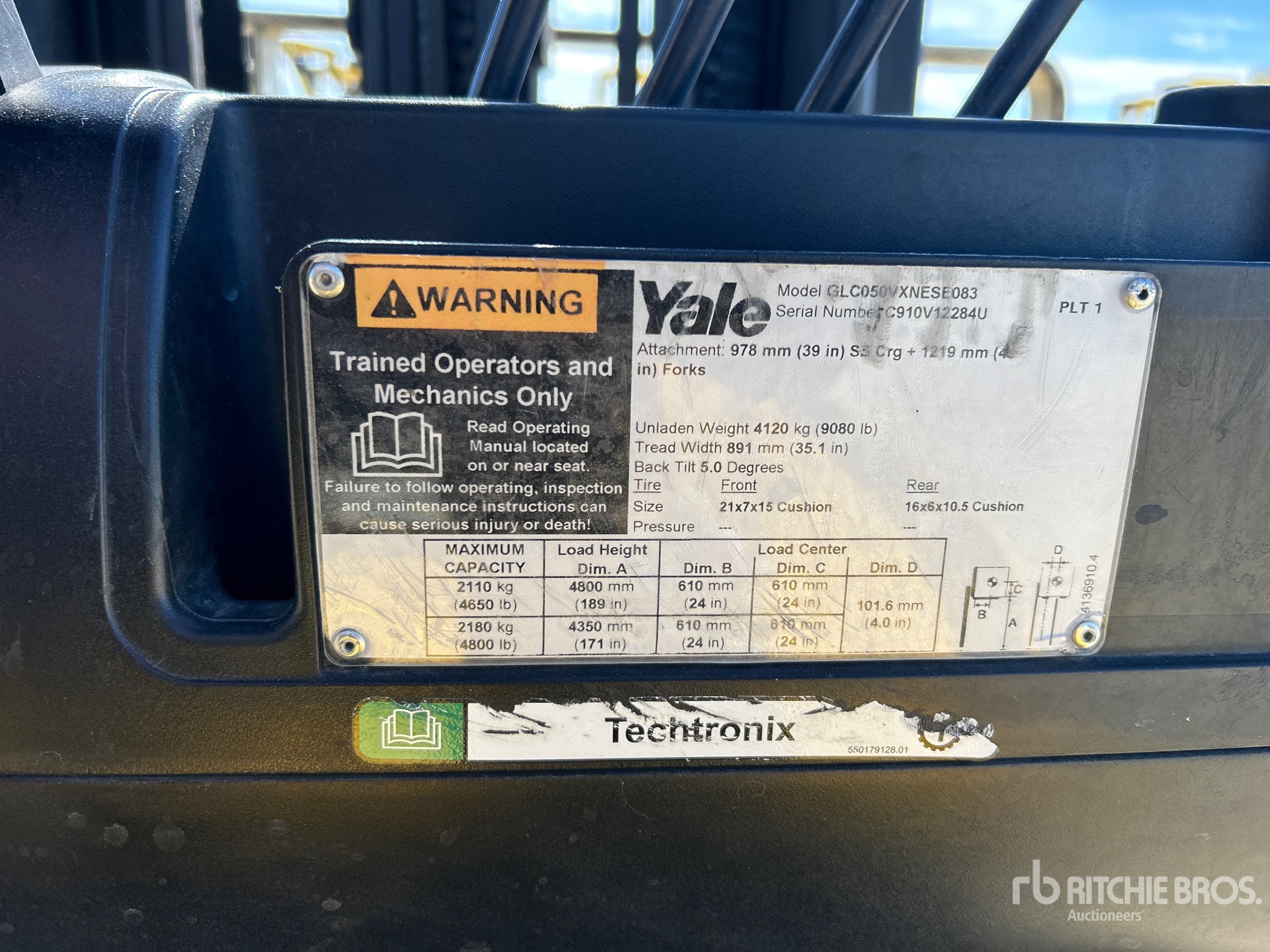 General Appearance with Numero seriale/numero d’identificazione del veicolo (VIN)