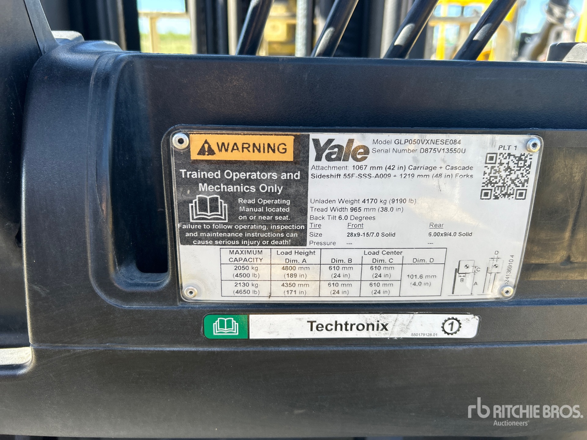 General Appearance with Numero seriale/numero d’identificazione del veicolo (VIN)