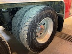 Underbody with Left Rear Drive Tires