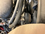 Engine with A/C Compressor