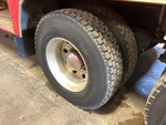 Underbody with Left Front Drive Tires