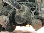 Underbody with Front Drive Axle