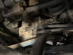 Engine with Air Compressor