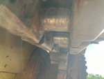 Undercarriage with Left Track Bushings