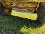 Trailer Chassis with Axle Condition