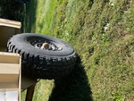 Trailer Chassis with Tire Condition