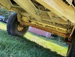 Trailer Chassis with Frame Rails/ Main Beams Condition