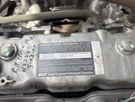 Engine with Emission Label