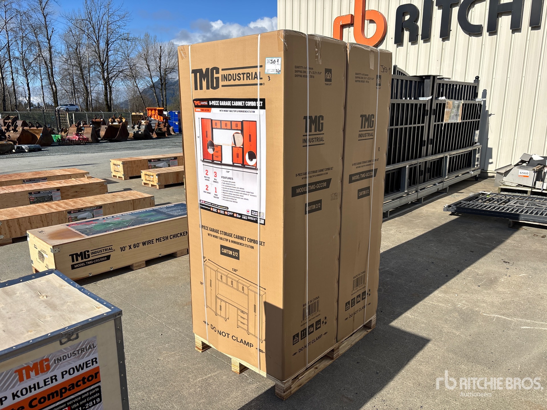 General Appearance with Picture, Left Front Corner