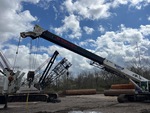 Crane Superstructure with Main Boom Sections
