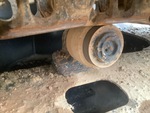 Undercarriage with Right Carrier Rollers