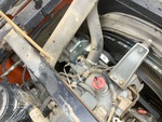 Engine with A/C Compressor