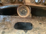 Undercarriage with Left Carrier Rollers