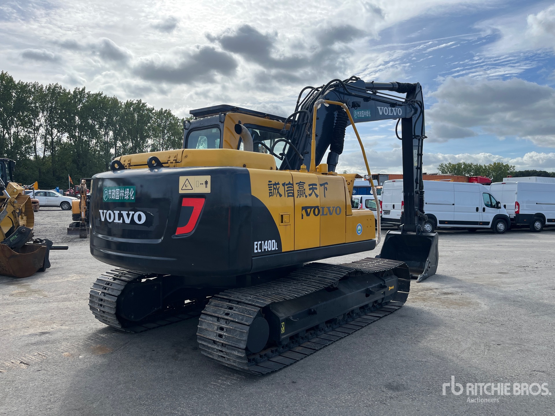 2018 Volvo EC140B LC