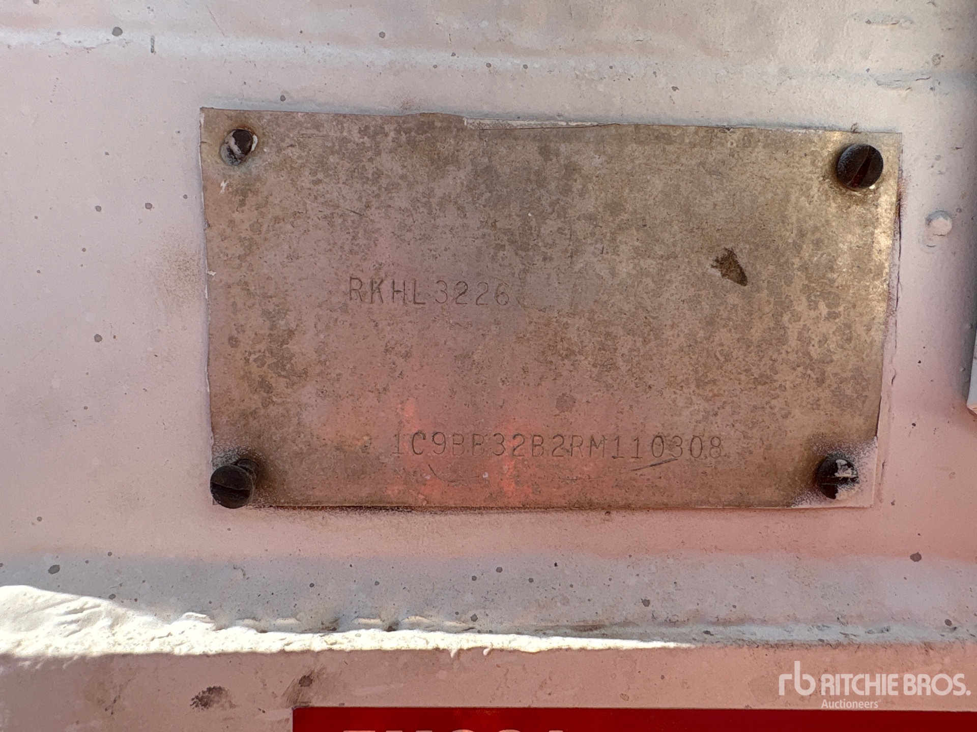 General Appearance with N.º de serie/VIN