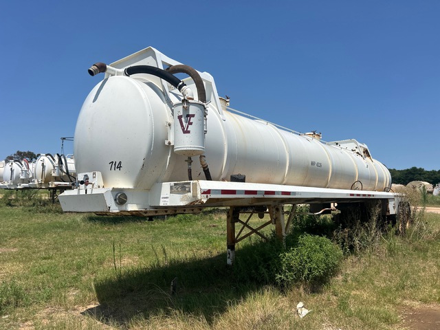 2014 VE EV-130 130 bbl T/A Tanker Trailer