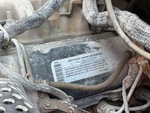 Engine with Emission Certification Label