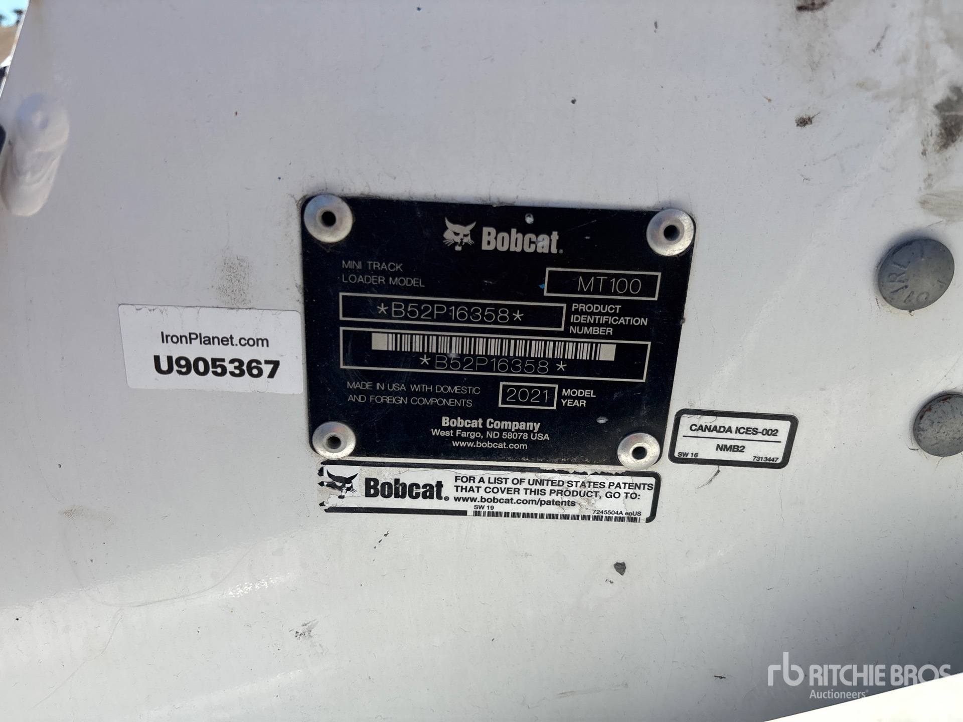 General Appearance with Seriennummer / FIN