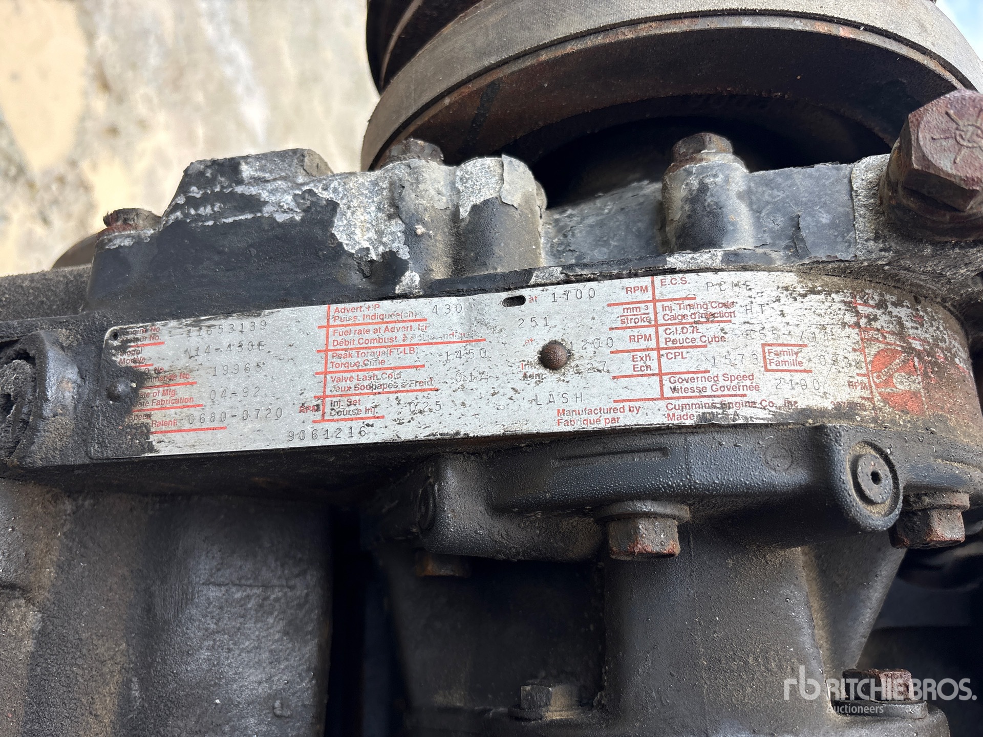 General Appearance with Numéro de série/Numéro d'identification du véhicule automobile