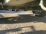 Trailer Chassis with Axle Condition