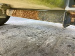 Trailer Chassis with Axle Condition