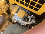 Engine with A/C Compressor