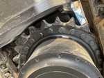 Undercarriage with Left Sprocket