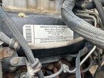 Engine with Emission Certification Label